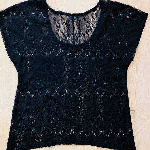 Sheer Lace Top - Picture 1 of 3